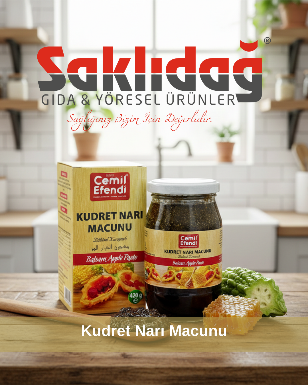 Midenizin Doğal Koruyucusu: Saklıdağ Kudret Narı Macunu
