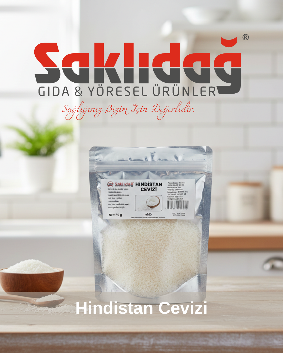 Mutfakların Kar Beyazı Şifası: Saklıdağ Hindistan Cevizi