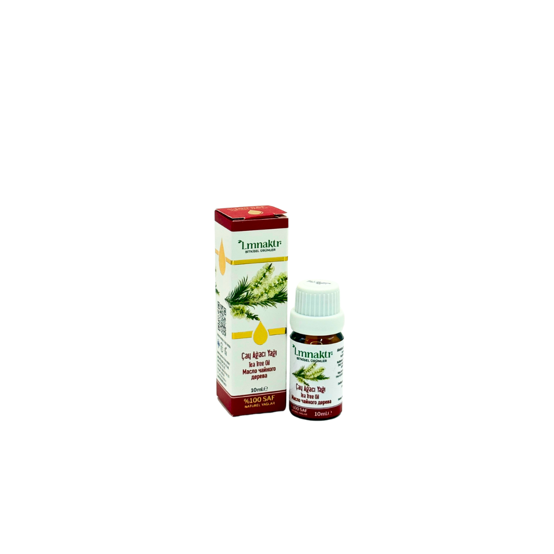 Lmnaktr %100 Saf Çay Ağacı Yağı | Doğal ve Bitkisel | Cilt Bakım Yağı | 10 ml