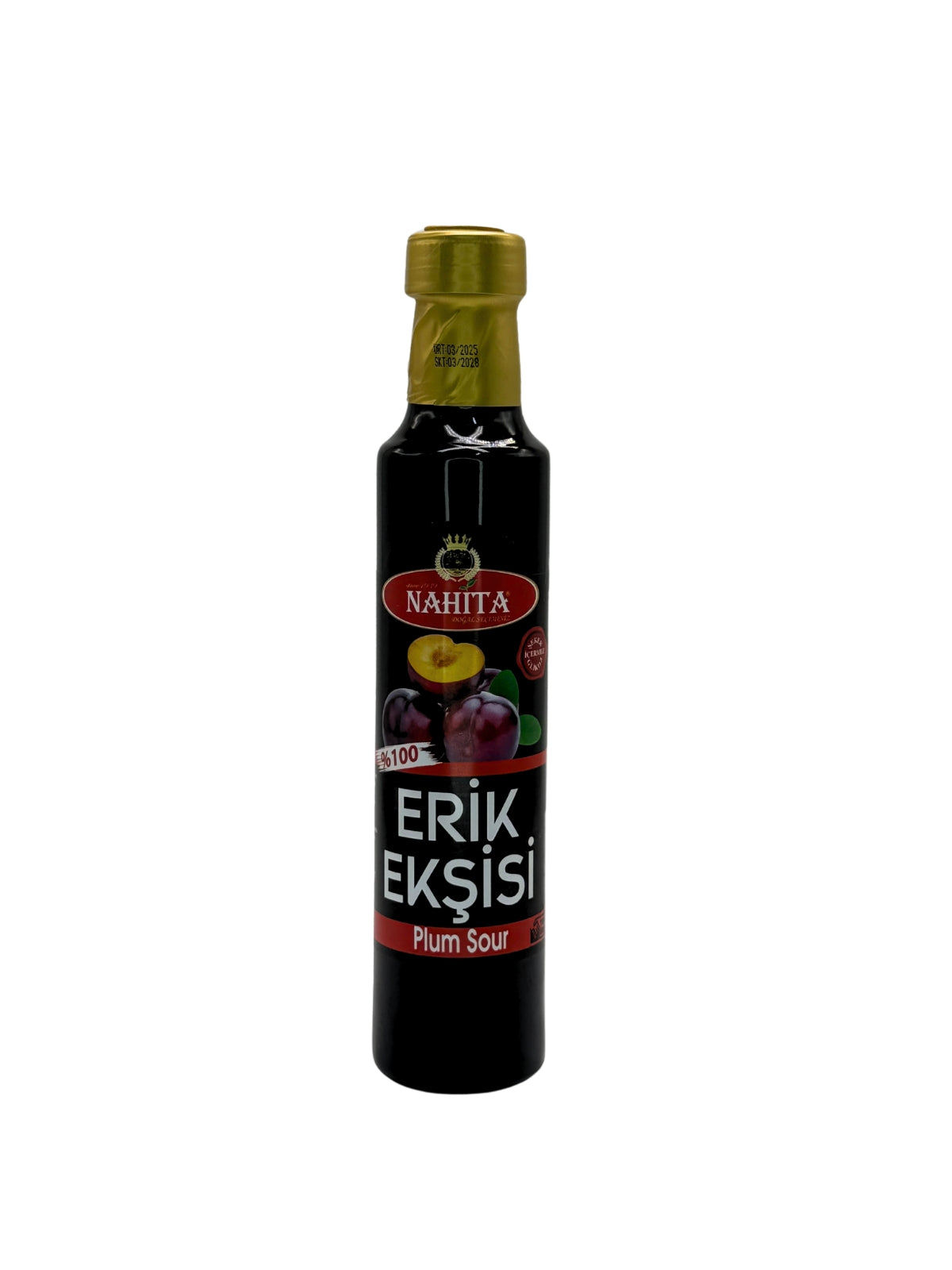Nahita %100 Doğal Erik Ekşisi | İlave Şekersiz ve Katkısız | Geleneksel Lezzet