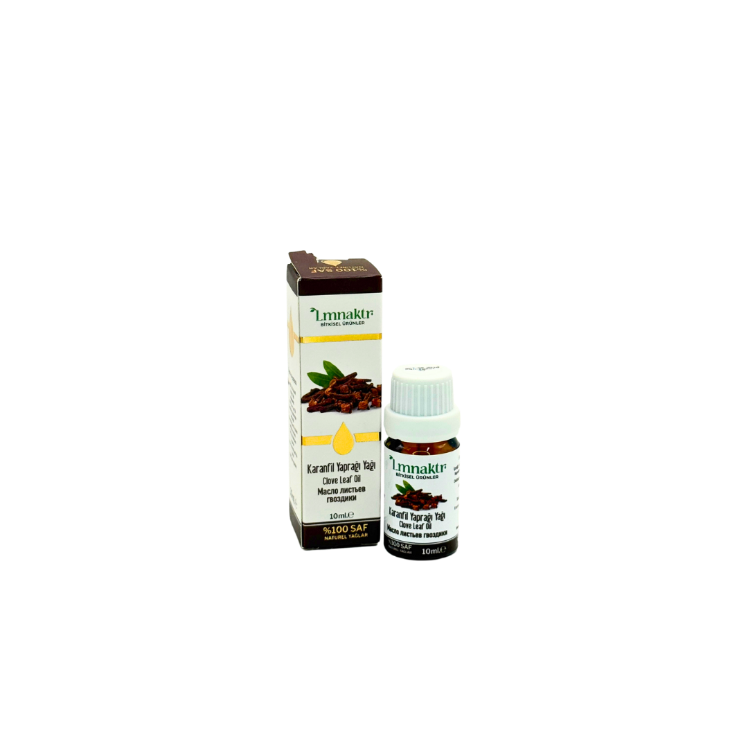 Lmnaktr Karanfil Yaprağı Yağı | %100 Saf ve Doğal Uçucu Yağ | 10 ml