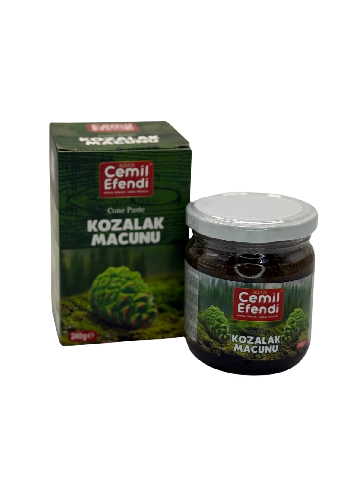 Cemil Efendi Kozalak Macunu | Çam Kozalağı Özlü Bitkisel Karışım | 240 g