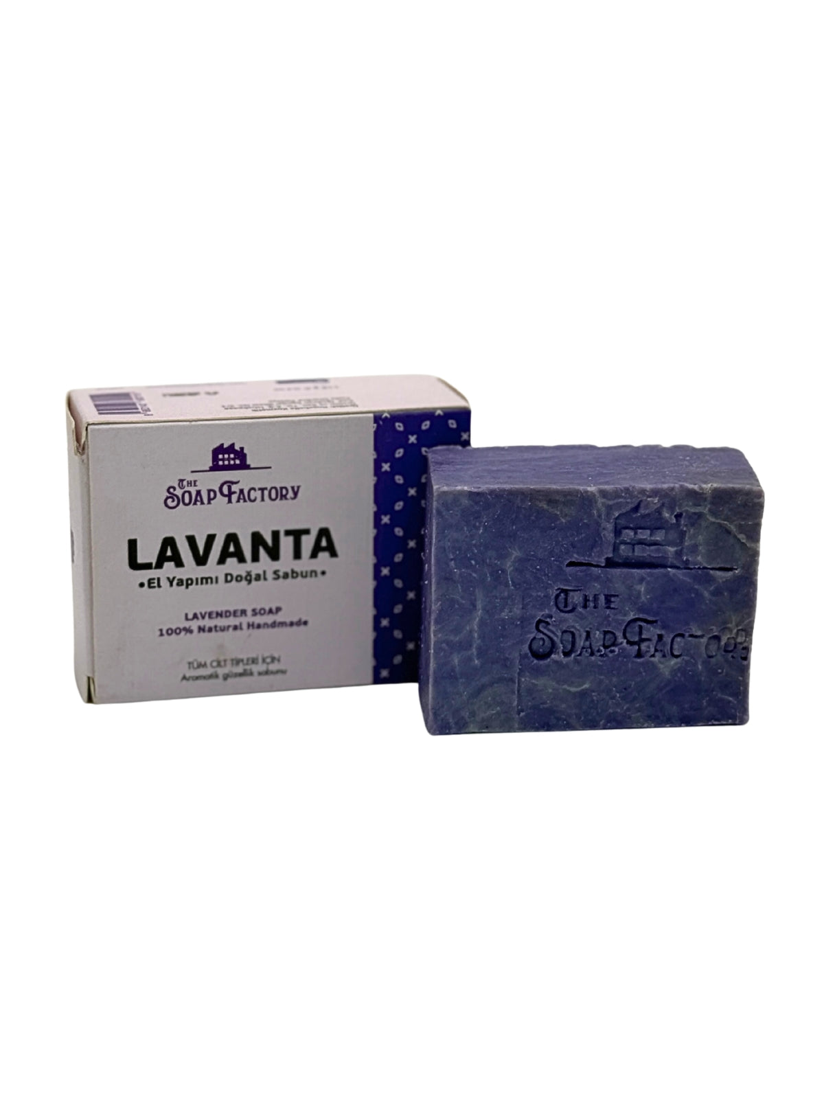 The Soap Factory El Yapımı Doğal Lavanta Sabunu | %100 El Yapımı ve Bitkisel | Aromatik Bakım