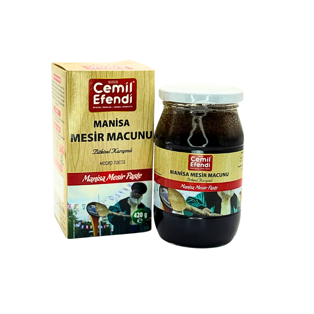 cemil Efendi Manisa Mesir Macunu | 41 Çeşit Baharatlı Geleneksel Şifa Kaynağı | 420 g