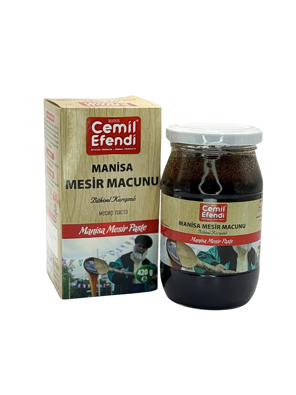 cemil Efendi Manisa Mesir Macunu | 41 Çeşit Baharatlı Geleneksel Şifa Kaynağı | 420 g