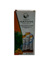 Curelive Matcha Çayı | Sandaloz Sakızı, Altın Çilek, Yeşil Çay & Bromelain | 20 Şase
