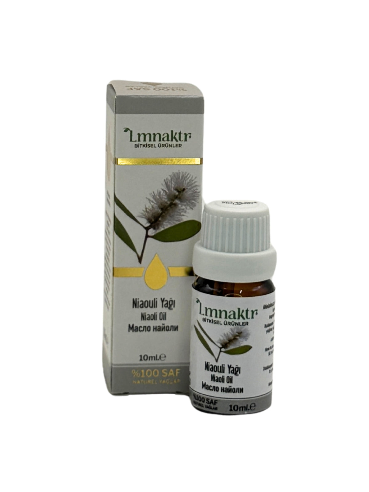 Lmnaktr Niaouli Yağı | %100 Saf ve Doğal Uçucu Yağ | 10 ml