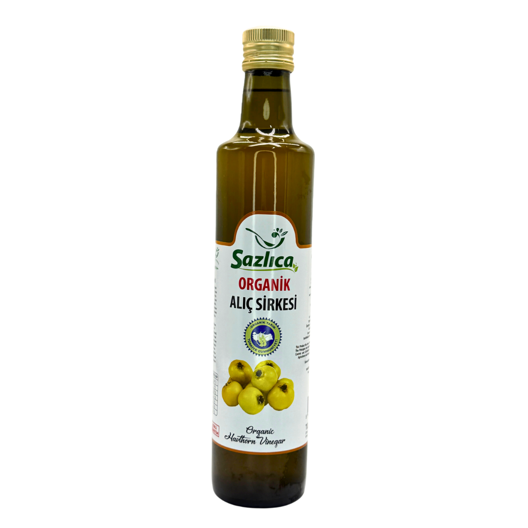Sazlıca Organik Alıç Sirkesi | %100 Doğal ve Fermente | 500 ml